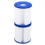 Bestway Type I Filter Cartridge for Bestway Swimming Pool, Pool Cleaning Filter, Easy Installation