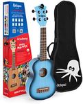 Octopus UK205-LBB soprano ukulele in light blue burst