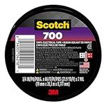 Scotch Vinyl Electrical Tape, Black