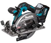 Makita HS012GD201 40V Max XGT Brushless 165mm Circular Saw Complete with 2 x 2.5 Ah Batteries and Charger Supplied in a Makpac Case