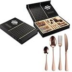 24 Piece Cutlery Set Silverware Set