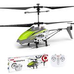 Cheerwing Remote Control Helicopter,SYMA S107H RC Helicopter with Altitude Hold, One Key Take Off/Landing,Mini Helicopter with Gyro for Adults Kids(Green)