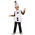 Disney Official Classic Olaf Costume Kids, Childrens Snowman Costume Kids, Olaf Frozen Costume Fancy Dress Up Outfit, World Book Day Costumes for Boys Child S