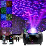 URAQT LED Projector Lights, Smart USB Star Projector Light with Remote & APP Control, 2022 Upgraded Water Pattern Star Sky Night Light Projector, Ceiling Mood Light for Kids Adults Room Decoration