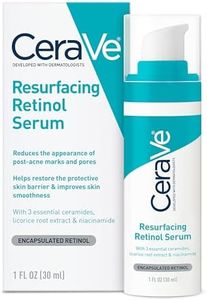 CeraVe Resurfacing Retinol Serum For Post Acne Marks, Formulated With Licorice Root Extract & Niacinamide, Brightening Serum & Pore Minimizer For Face, Post Acne Skin Barrier Repair, Non-Comedogenic