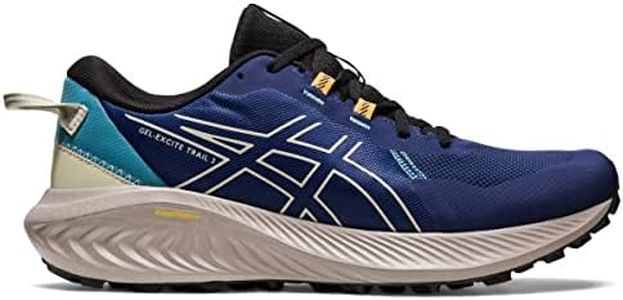 ASICS Men's Gel-Excite Trail 2 Shoes, 10.5, DEEP Ocean/Dried Leaf Green