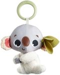 Tiny Love Boho Chic Collection: Koala Rattle Plush - Portable Baby Stroller Toys for On-the-Go Fun, Interactive baby gift, Crib Toy, Travel Friendly Baby Gear, Comforting and Entertainmentt, Nursery Decor