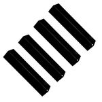 Attachcooking 92311 Porcelain Steel Flavorizer Bar/Heat Plates Replacement for Select Gas Grill Models by Aussie, Brinkmann,Grill King,Charmglow and Others(4PACK)