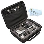 Vidpro Custom Case for GoPro, GoPro Hero, Hero2 Hero3, Hero3+, GoPro HERO4 Silver, GoPro HERO4 Black, GoPro HERO Action Camera and Accessories - For Travel / Home Storage - Complete Protection for Your GoPro