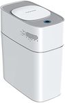 JOYBOS Bathroom Trash Can with Lid 