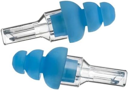 Etymotic Research ER20 ETYPlug Hearing Protection Earplugs, Standard Clear Stem with Blue Tip (Clear)