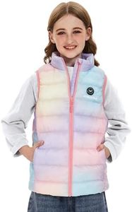 Venustas Kids Heated Vest with Battery Pack, Boys Girls Lightweight Electric Heated Vest