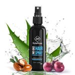 StyleMake Hair Lock Spray for Men & Women - Extreme Hold - 100 ml | Natural Extracts of Onion, Argan & Moringa | Quick Hair Styling and Setting