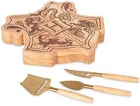 PICNIC TIME Cheese Set with Tools, charcuterie, Serving Board, 11.75 x 11.6 x 1.65, Harry Potter Hogwarts - Parawood