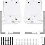 VEVOR Mounting Wall Springs Mechanism Heavy Duty Support Hardware DIY Kit Queen Bed (Vertical), White, King (U.K. Standard)