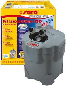 sera Fil bioactive 130 + UV | pour Aquariums d'eau Douce jusqu'à 400 l | Filtration optimale | réduit Les pathogènes par UV|c