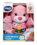 VTech 502353 Little Singing Puppy, Educational Toy, Baby Musical Interactive Toy with Lights and Sounds, Gift Suitable for 3-18 Months Boys and Girls, Pink, 5.0 cm*11.0 cm*11.0 cm.