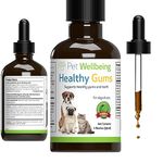 Pet Wellbeing - Healthy Gums for Dogs - Natural Support for Healthy Gums in Canines - 2oz (59ml)