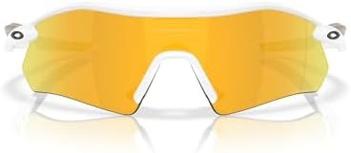 Oakley OO9495D Radar Plate Sunglasses, Polished White/Prizm 24K Polarized, 36 mm