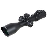 Leapers UTG 30mm Swat 3-12X44 Compact Ie Scope with AO Mil-Dot, 36 Colors EZ-Tap