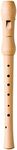 HOHNER HOB9565 Musica Line German Recorder Two Pieces Pear Wood Light