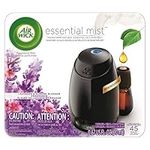 Airwick Essential Mist, Essential Oil Diffuser + 1 Refill, Lavender and Almond Blossom, Air Freshener, 2 Piece Set (Packaging may vary)