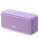 DOSS Bluetooth Speaker, SoundBox Touch Portable Wireless Bluetooth Speaker with 12W HD Sound and Bass, IPX5 Waterproof, 20H Playtime, Touch Control, Handsfree, Speaker for Home,Outdoor,Travel-Purple