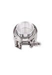 Mishimoto Silver 3" MMCLAMP-VA-3 Aluminum V-Band Clamp, 3" (76.2mm)