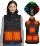 KOVNLO Womens Heated Vest, 4 in 1 S