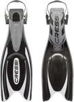 Cressi Frog Plus Fins, Black, Large/X-Large