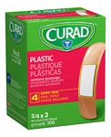 Curad Curad NON25500 Plastic Adhesive Bandages, 3/4-Inch X 3-Inch, Natural (Pack of 1200)