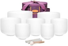 TOPFUND 6-12 inch Chakra Set of 7 C