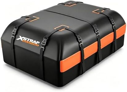 XSTRAP STANDARD 21 Cubic Feet Car Rooftop Luggage Carrier Bag, Orange