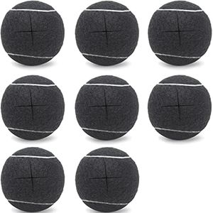 8PCS - Walker Glide Balls,Precut Walker Tennis Balls for Furniture Legs and Floor Protection,Walkers Legs Universal Precut Glide Balls,Heavy Duty Long Lasting Felt Pad Glide Coverings,Fit Most Walkers