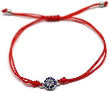 MYSTIC JEWELS By Dalia Classic Good Eye Bracelet with Zircons