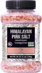 Soeos Himalayan Pink Salt 80oz (2.25kg), Non-GMO, Kosher, Course Grain, Nutrient and Mineral Dense for Health, Gourmet Pure Crystal Pink Salt, Pink Salt for Grinder, Pink Sea Salt, Himalayan Salt