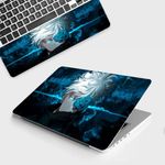 Fusion City Satoru Gojo Anime Full Body Laptop Skin Fits Upto 15.6 inches | Premium Vinyl/Sticker Compatible for Dell/HP/Lenovo/Acer All Laptop Size Upto 15.6 inches | Includes 5 Free Stickers!