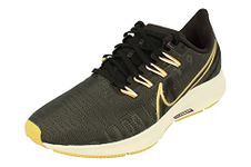 Nike W Air Zoom Pegasus 36 PRM, Women's Running Shoes, Dk Smoke Grey Particles Grey Black Infinity Light Gold Ivory Summit White, 7 UK