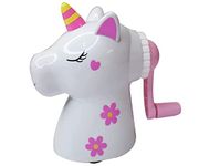 FunBlast Sharpener for Kids - Pencil Sharpener, Table Sharpener Machine, Pencil Cutter for Kids, Unicorn Stationery Pencil Sharpener for School and Office (White)