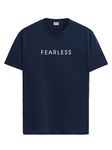 ADRO Tshirt for Men | Printed T shirt for men | 100% Cotton T-shirt |Printed T shirt | T-shirts | RN24-FRL-NB-XL Navy Blue