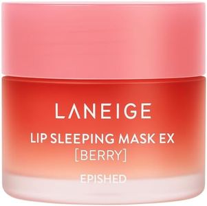 LANEIGE Lip Sleeping Mask EX – Intensive Overnight Lip Treatment with Berry Complex – Deep Hydration and Nourishment for Dry, Chapped Lips – Smooth, Soft and Supple Lips by Morning (20g)