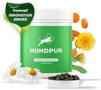 Hundpur Verdauungsglück 300g - Ergänzungsfuttermittel für Hunde - Präbiotika & Probiotika Pellets - Stabilisierung der Physiologischen Verdauung (Verdauungsglück 300g)