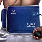 Medcosa Back Compression Ice Pack | Pump it Up for Ice Cold Pain Relief | Compress Yourself for with Our Lower Back Gel Packs