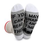 1 Pair Photographer Gift Camera Socks If You Can Read This I Can Snap At Any Time Socks Photography Lover Gift, Snap at Any Time Sock, One Size