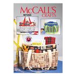 McCall's Pattern 7265 OSZ,Project Totes, Cotton, Multicoloured, One Size