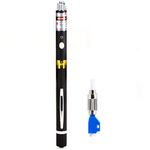 KELUSHI 10mW 10KM Portable Pen Type Visual Fault Locator Fiber Optic Cable Checker Tester with 2.5mm Universal Connector The FC-LC Adapter for CATV Telecommunications