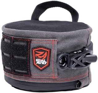 Real Avid Ratchet Rest Adjustable Height Shooting Bags | Precision Range Shooting Rest with Accu-Click Micro-Adjustment and One-Handed Elevation Control (Medium)