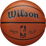 Wilson Basketball, NBA Authentic Series Model, Outdoor, Tackskin Rubber, Size: 7, Brown