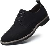 Men's Suede Leather Lace Up Derbys 