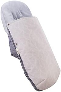 JYOKO KIDS Chancelière Universelle pour Poussette, Chancelière pour Landau de Bébé avec Doublure en Coton, Printemps/Mi-Saison (BLOOM, COTON)